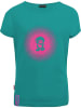 Trollkids Funktionsshirt "Logo" in Türkis/ Pink