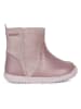 Geox Leder-Boots "Macchia" in Rosa