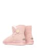 NICEBAY Leder Winterboots Nicebay rosa