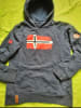 Trollkids Hoodie "Trondheim" in Dunkelblau
