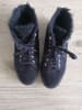 Superga Leder-Sneakers "Synshearlingw" in Dunkelblau
