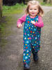 Frugi Latzhose in Bunt/ Dunkelblau
