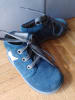 Richter Shoes Leder-Sneakers in Hellblau