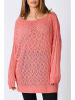 Plus Size Company Pullover "Emilie" in Koralle