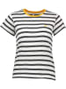 Billabong Shirt "Soul Babe" in Weiß/ Schwarz/ Orange