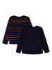 ESPRIT 2er-Set: Longsleeves in Dunkelblau