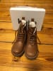 kmins Leder-Boots in Hellbraun