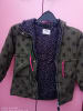 Beebielove Jacke in Oliv/ Anthrazit