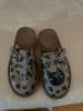 Calceo Clogs in Beige/ Schwarz