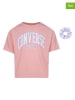 Converse 2tlg. Set: Shirt und Haargummi in Rosa/ Flieder