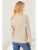 Milan Kiss Pullover in Beige