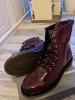 SALAMANDER Leder-Boots in Bordeaux