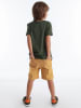 Denokids 2tlg. Outfit "Cool T-Rex" in Khaki/ Beige