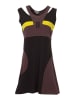 KÉAWA Kleid in Schwarz/ Braun