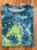 4F Shirt in Blau/ Bunt