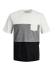 Jack & Jones Shirt in Schwarz/ Weiß