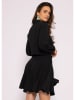 SASSYCLASSY Hemdkleid in Schwarz