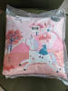 STOF France Kissen "Cyrielle" in Rosa - (L)40 x (B)40 cm
