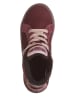 Lelli Kelly Leder-Sneakers in Aubergine