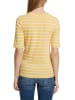 ESPRIT Shirt in Gelb/ Weiß