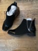 Foreverfolie Ankle-Boots in Schwarz