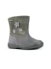 Richter Shoes Leder-Winterboots in Grau