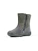 Richter Shoes Leder-Winterboots in Grau