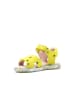 Richter Shoes Leder-Sandalen in Gelb