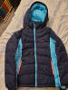 Kamik Winterjacke "Aayla" in Dunkelblau/ Hellblau