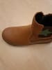 lamino Leder-Chelsea-Boots in Hellbraun