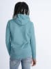 Petrol Hoodie in Blau