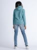 Petrol Hoodie in Blau