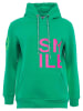 Zwillingsherz Hoodie "Alissa" in Grün