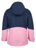 Trollkids Regenjacke "Skaland" in Dunkelblau/ Rosa