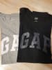 GAP 2er-Set: Shirts in Schwarz/ Grau