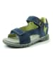 lamino Leder-Sandalen in Dunkelblau