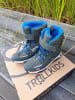 Trollkids Winterboots "Lofoten XT" in Dunkelgrün/ Blau