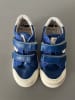 BO-BELL Leder-Sneakers in Blau/ Weiß