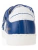 BO-BELL Leder-Sneakers in Blau/ Weiß