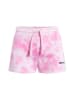 Bench Sweatshorts "Aymie" in Pink/ Weiß