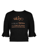 NONO Longsleeve in Schwarz