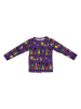 Småfolk Longsleeve "Children With Lanterns" in Lila