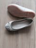 Lizza Shoes Leder-Ballerinas in Beige