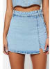 trendyol Jeans-Shorts in Hellblau