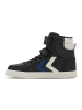 Hummel Sneaker High Slimmer Stadil Leather High Jr in BLACK/BLUE