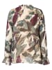 More & More Bluse in Beige/ Grün