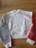 Pepe Jeans Sweatshirt "Essie" in Creme/ Rot/ Grau