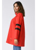 Plus Size Company Sweatshirt "Houston" in Rot