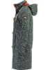 Geographical Norway Fleecemantel "Tantastique" in Blau