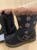 Lurchi Leder-Winterboots "Anika" in Dunkelblau